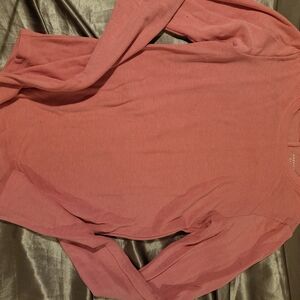 Aerie Long Sleeve Tee in Dusty Rose